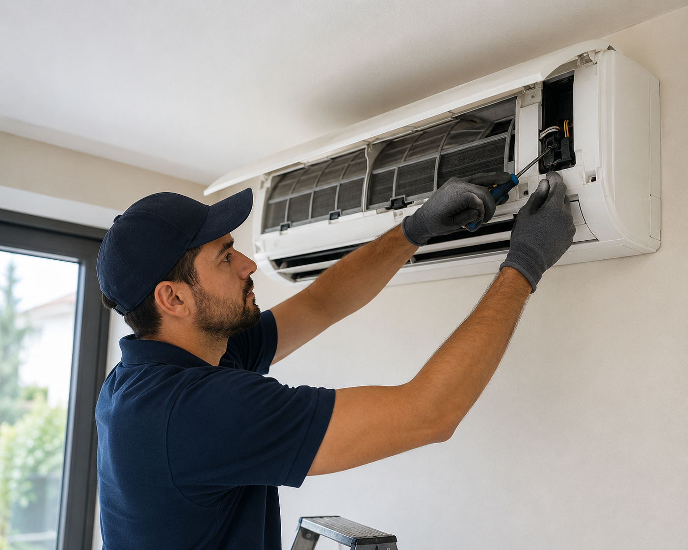 Instalação de climatização pela equipa Climafeira