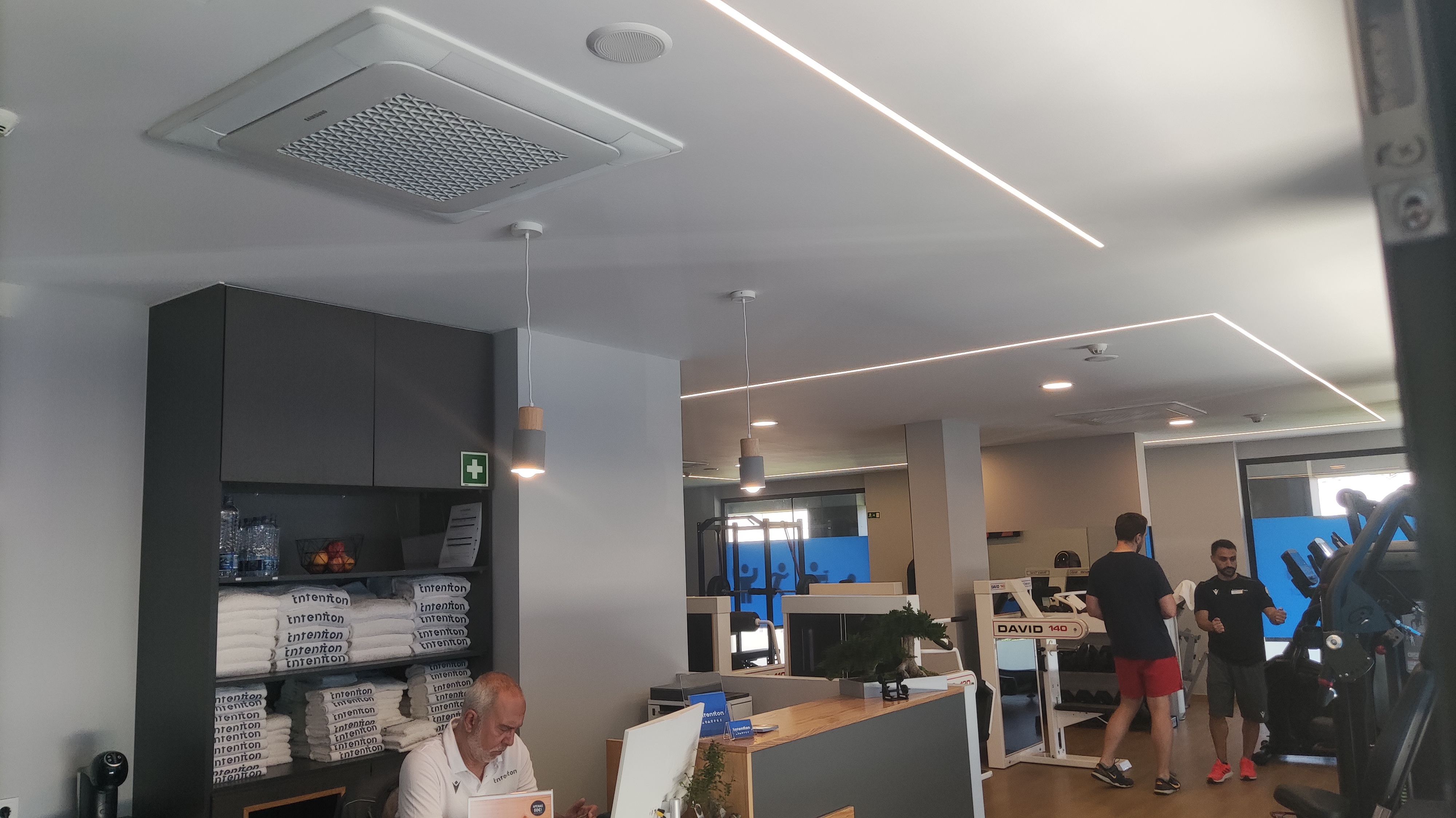 VRV Samsung no Ginásio Intetion Porto