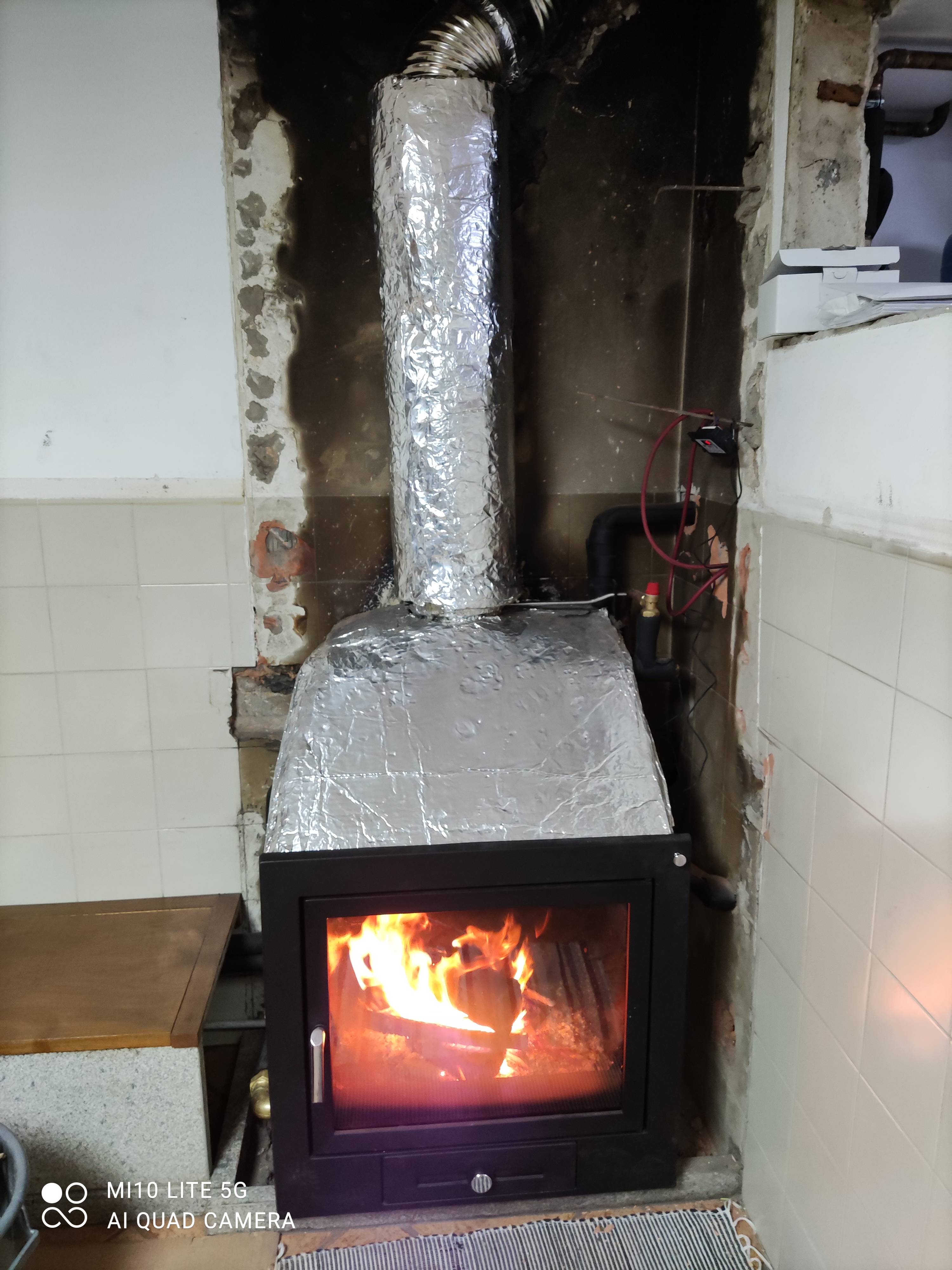 Recuperador de calor e bomba de calor em Travanca